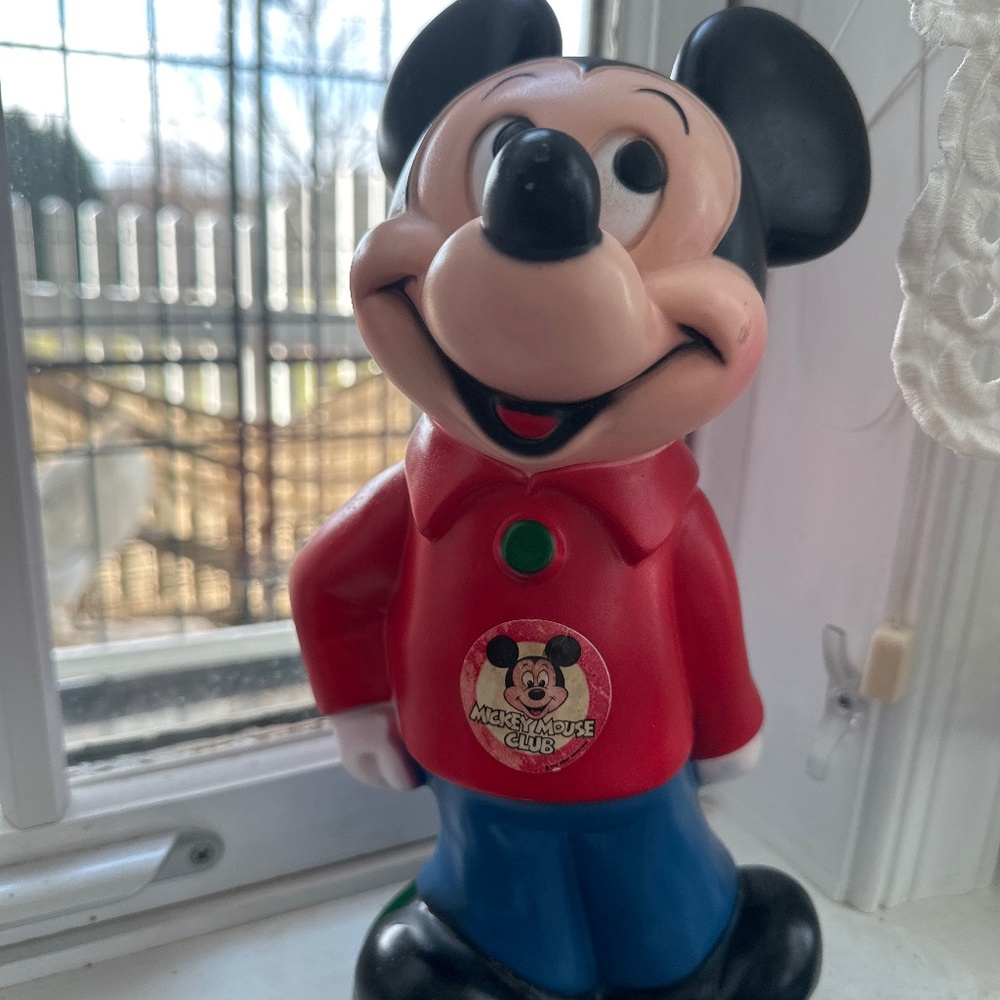 Mickey Mouse 1970s bank